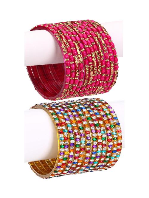 multi colored glass bangle - 18818078 - Very Small Image - 1