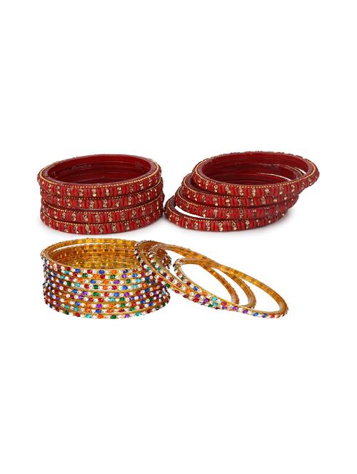 multi colored glass bangle - 18818119 - Very Small Image - 1