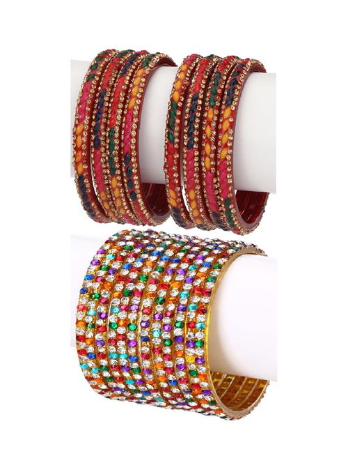 multi colored glass bangle - 18818123 - Very Small Image - 1