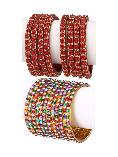 multi colored glass bangle - 18818133 - Very Small Image - 1