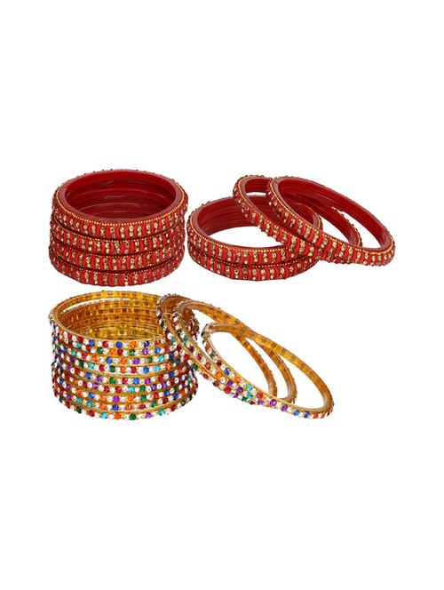 multi colored glass bangle - 18818178 - Very Small Image - 1