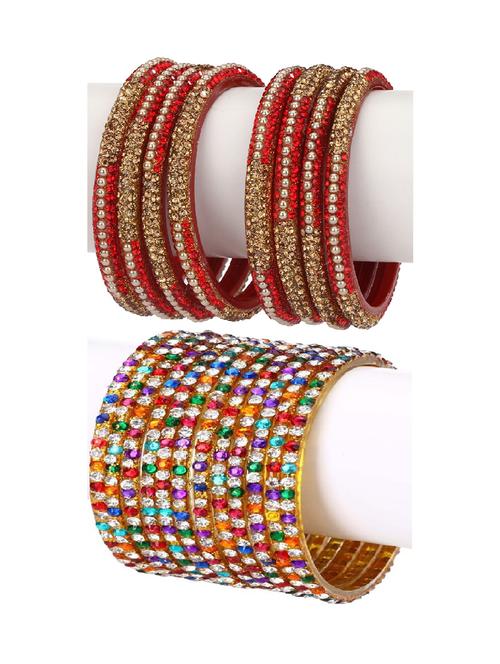 multi colored glass bangle - 18818227 - Very Small Image - 1