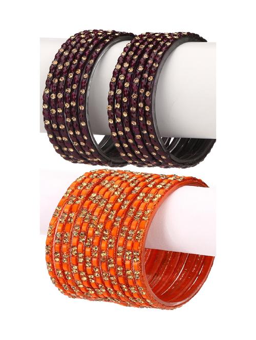 multi colored glass bangle - 18818495 - Very Small Image - 1
