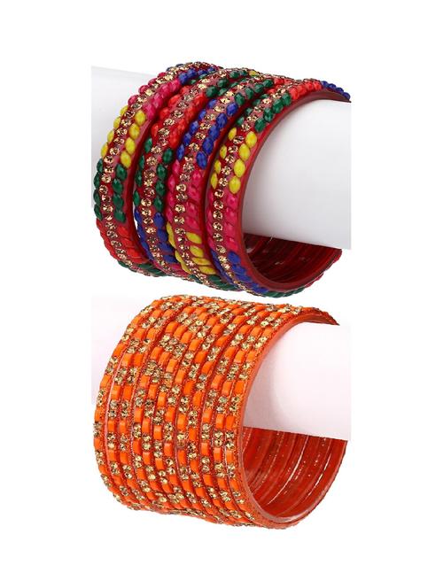multi colored glass bangle - 18818521 - Very Small Image - 1