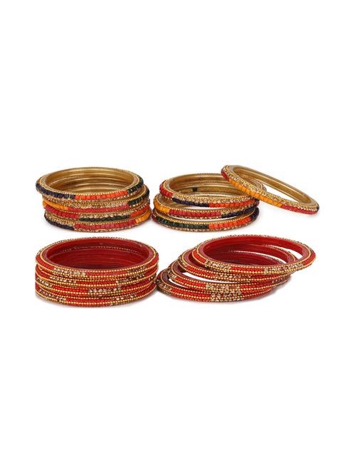 multi colored glass bangle - 18818530 - Very Small Image - 1