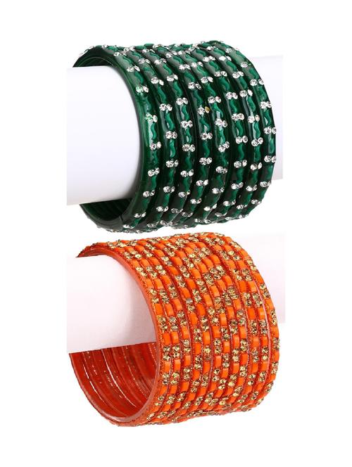 multi colored glass bangle - 18818556 - Very Small Image - 1