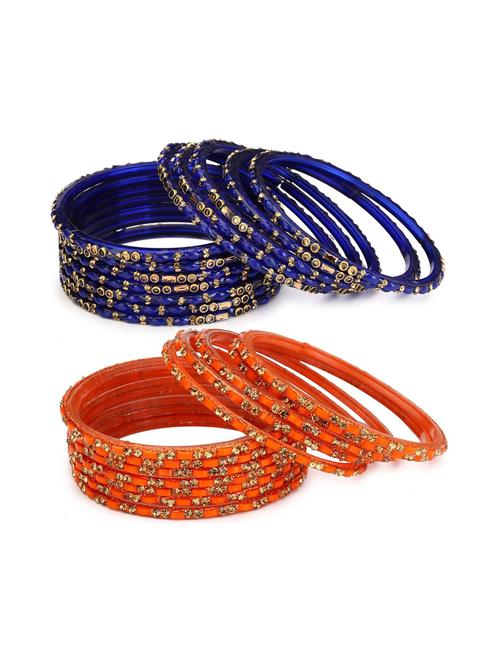 multi colored glass bangle - 18818596 - Very Small Image - 1