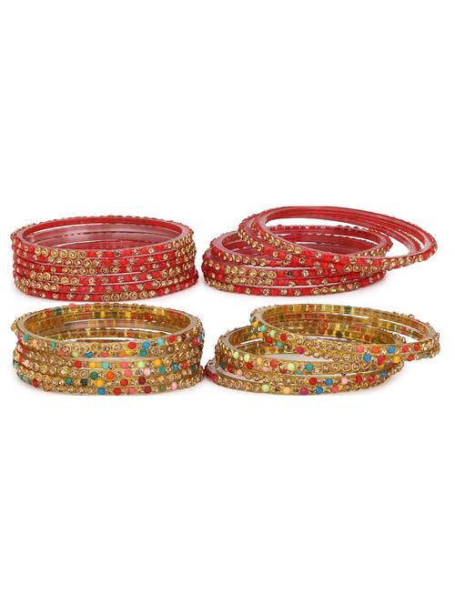 multi colored glass bangle - 18818643 - Very Small Image - 1