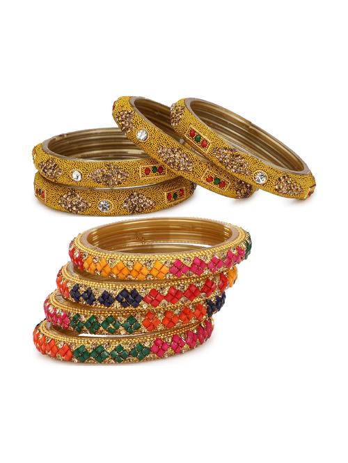 multi colored glass bangle - 18818678 - Very Small Image - 1