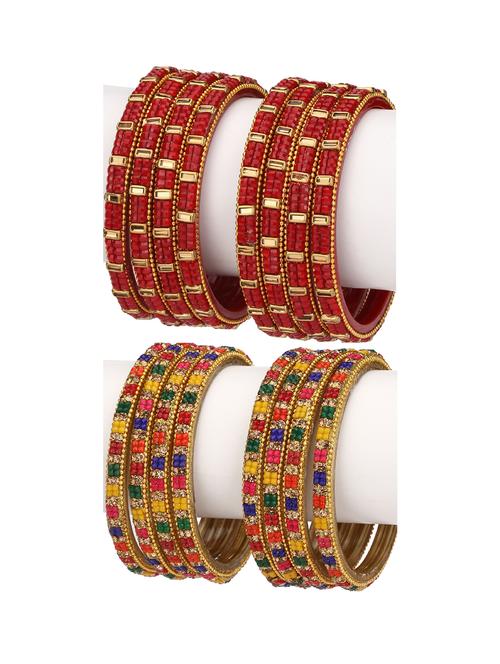 multi colored glass bangle - 18818690 - Very Small Image - 1