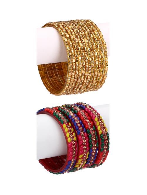 multi colored glass bangle - 18818732 - Very Small Image - 1