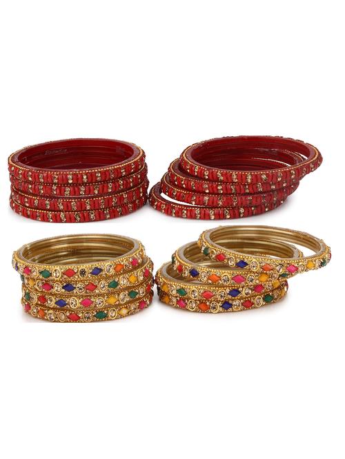 multi colored glass bangle - 18818756 - Very Small Image - 1
