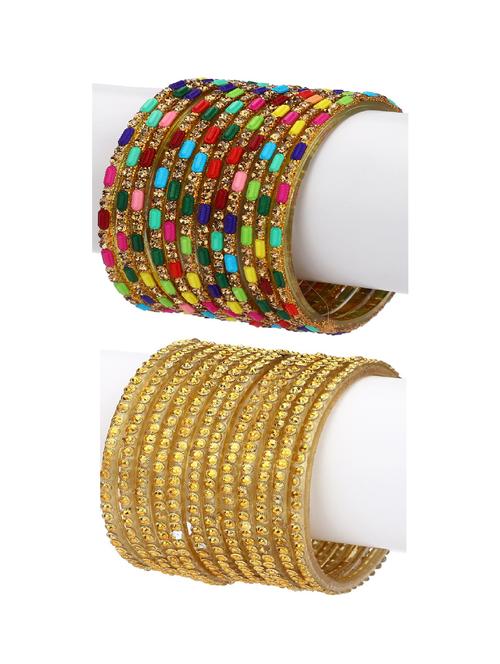 multi colored glass bangle - 18818800 - Very Small Image - 1