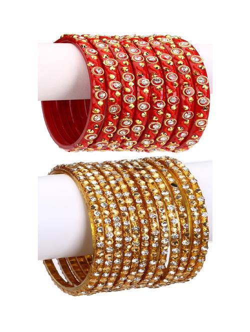 multi colored glass bangle - 18818838 - Very Small Image - 1