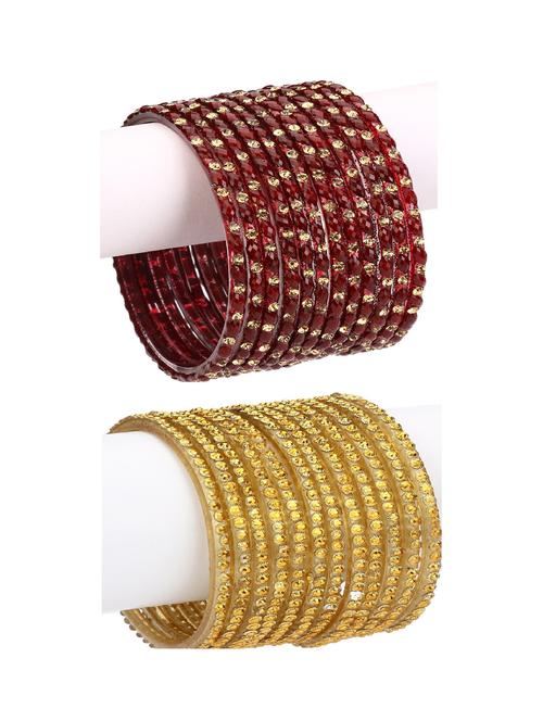 multi colored glass bangle - 18818975 - Very Small Image - 1