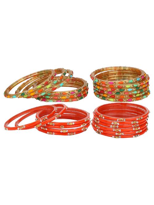 multi colored glass bangle - 18819464 - Very Small Image - 1