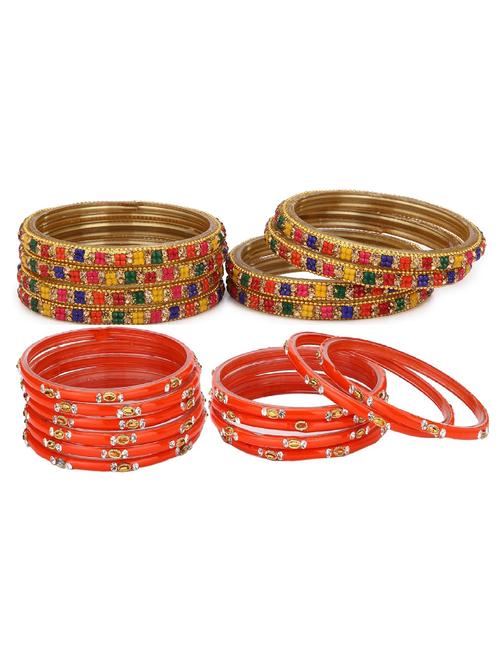 multi colored glass bangle - 18819717 - Very Small Image - 1