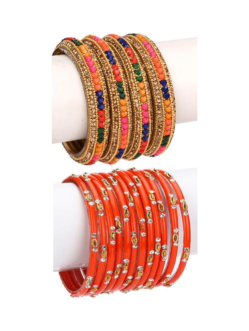 multi colored glass bangle - 18819793 - Very Small Image - 1