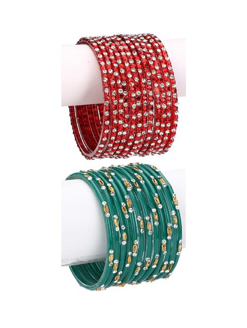 multi colored glass bangle - 18819841 - Very Small Image - 1