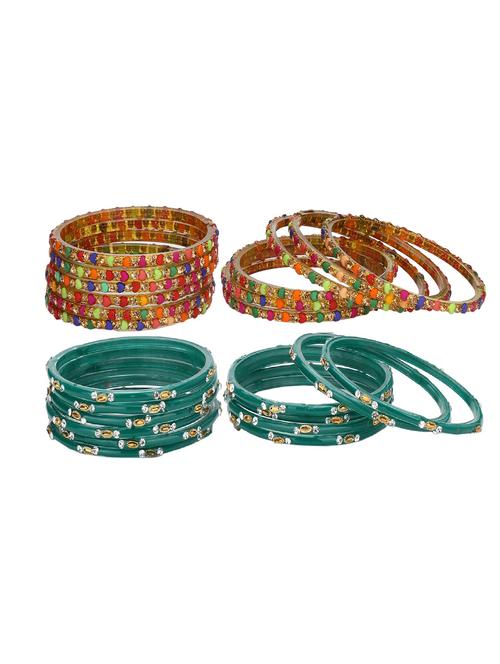 multi colored glass bangle - 18819900 - Very Small Image - 1