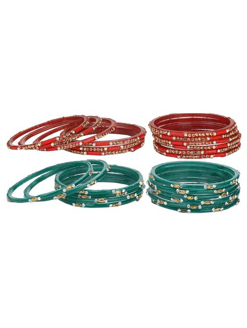 multi colored glass bangle - 18819990 - Very Small Image - 1