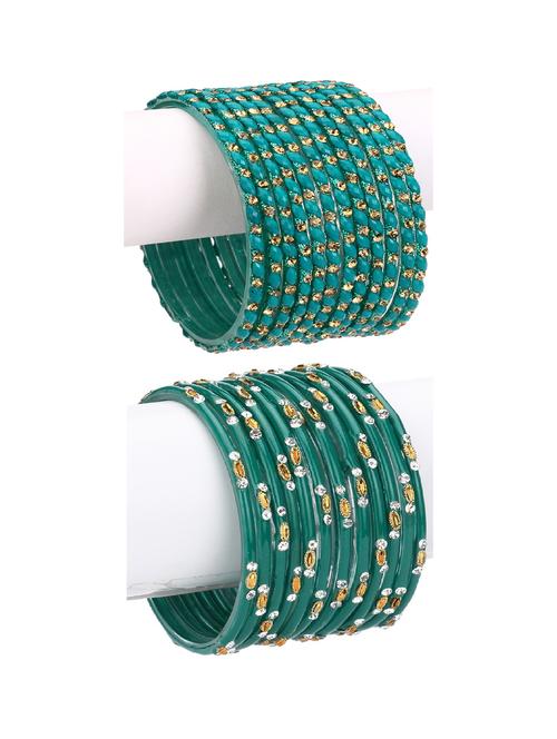 multi colored glass bangle - 18820031 - Very Small Image - 1