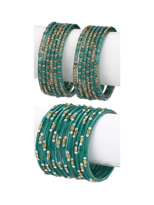 multi colored glass bangle - 18820046 - Very Small Image - 1