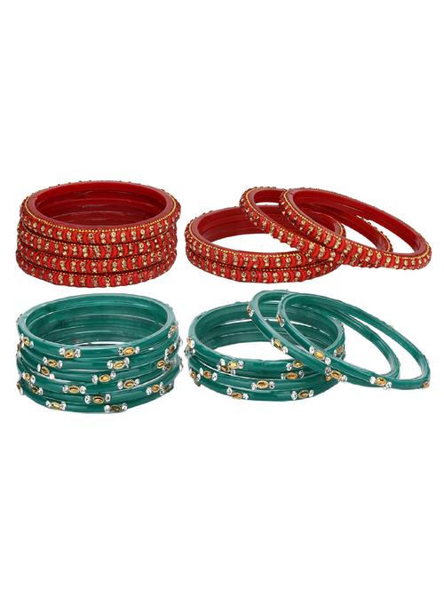 multi colored glass bangle - 18820284 - Very Small Image - 1