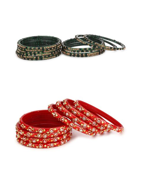 multi colored glass bangle - 18820583 - Very Small Image - 1