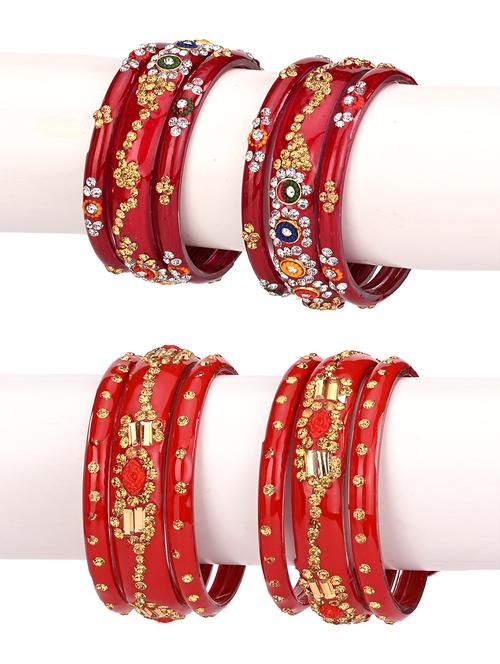 multi colored glass bangle - 18820746 - Very Small Image - 1