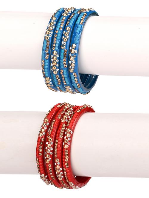 multi colored glass bangle - 18820770 - Very Small Image - 1