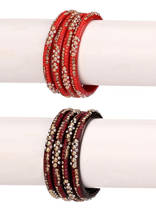 multi colored glass bangle - 18820792 - Very Small Image - 1