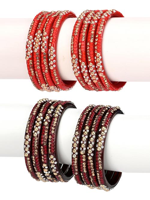 multi colored glass bangle - 18820801 - Very Small Image - 1