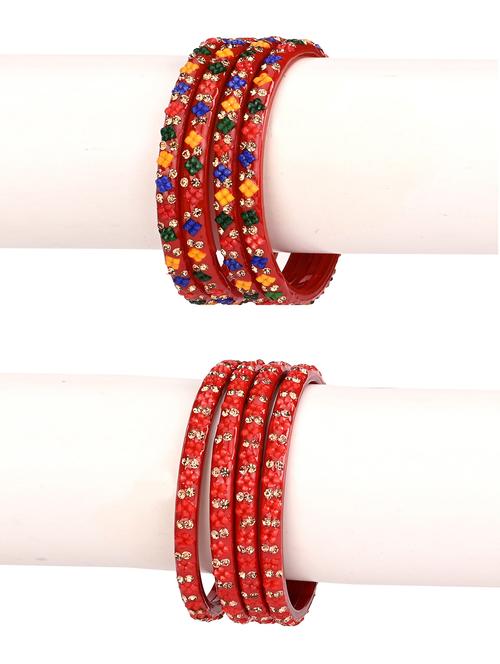 multi colored glass bangle - 18820844 - Very Small Image - 1