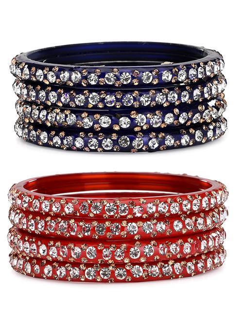 multi colored glass bangle - 18820894 - Very Small Image - 1