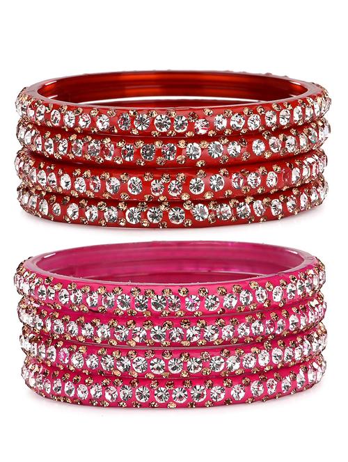 multi colored glass bangle - 18820901 - Very Small Image - 1