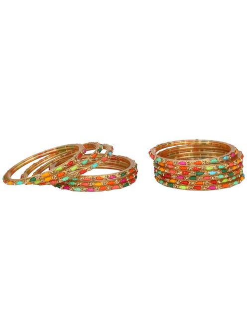 multi colored glass bangle - 18820939 - Very Small Image - 1