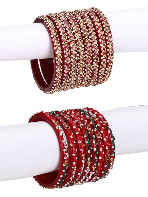 red glass bangle - 18821332 - Very Small Image - 1