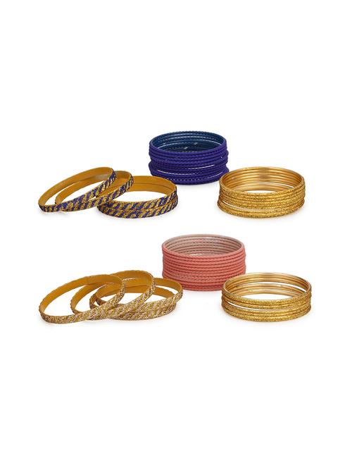 stone studded bangles combo - 18821375 - Very Small Image - 1