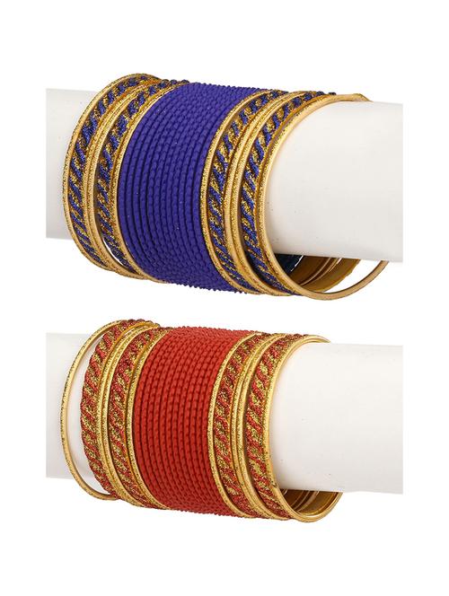 stone studded bangles combo - 18821407 - Very Small Image - 1