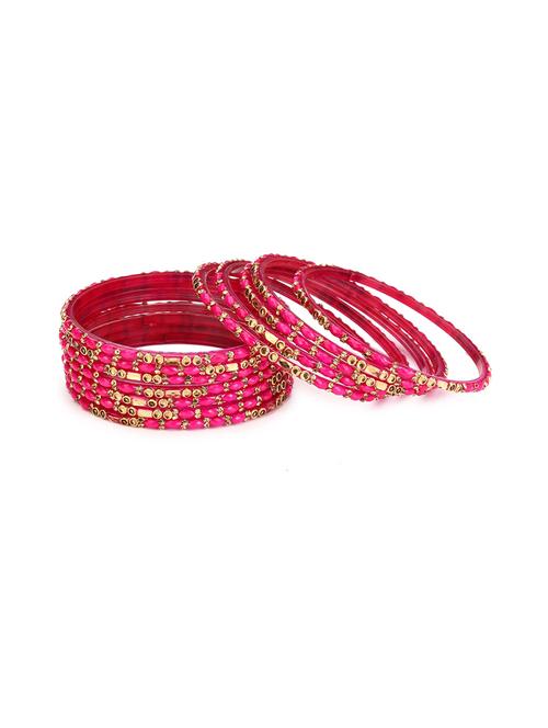 pink glass bangle - 18821902 - Very Small Image - 1