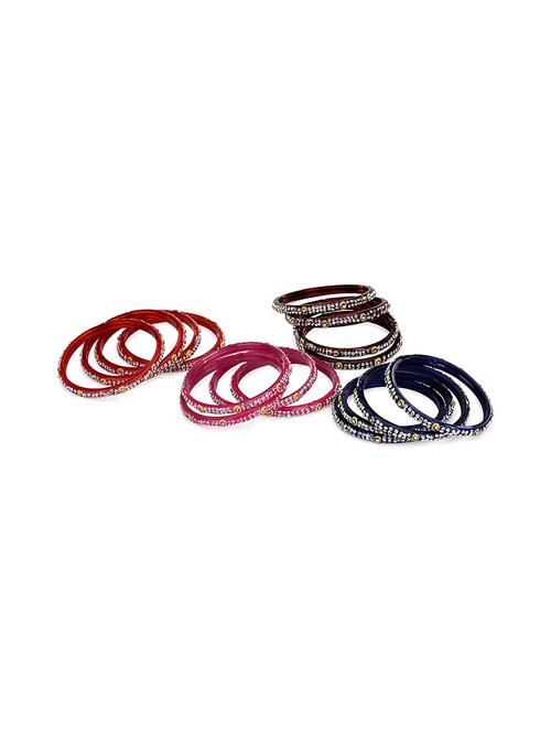 multi colored glass bangle - 18822189 - Very Small Image - 1