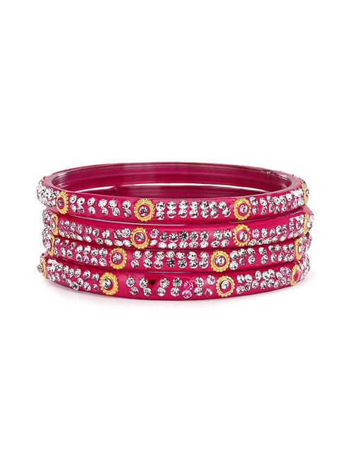 pink glass bangle - 18822199 - Very Small Image - 1