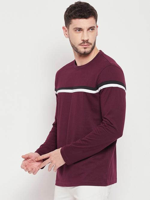 men chest print long sleeves t-shirt - 18822722 - Very Small Image - 1