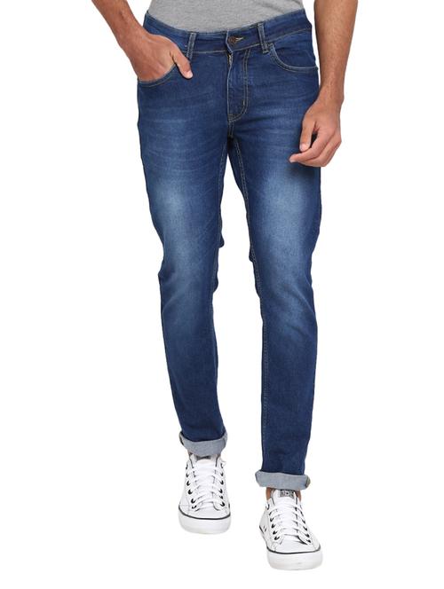 mens slim fit plain jeans - 18822837 - Very Small Image - 1