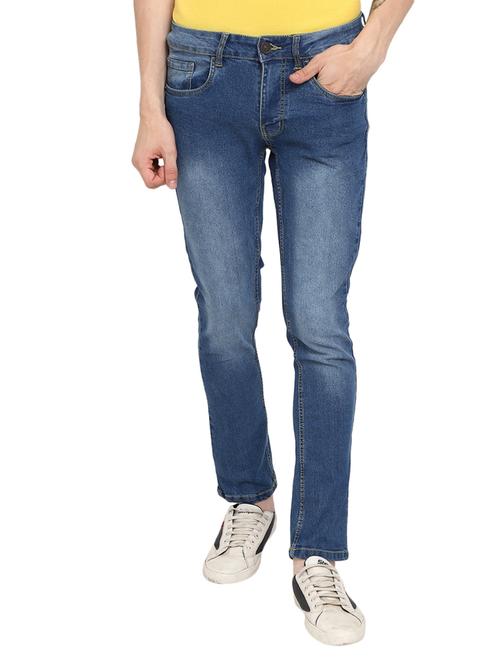 mens slim fit plain jeans - 18822847 - Very Small Image - 1