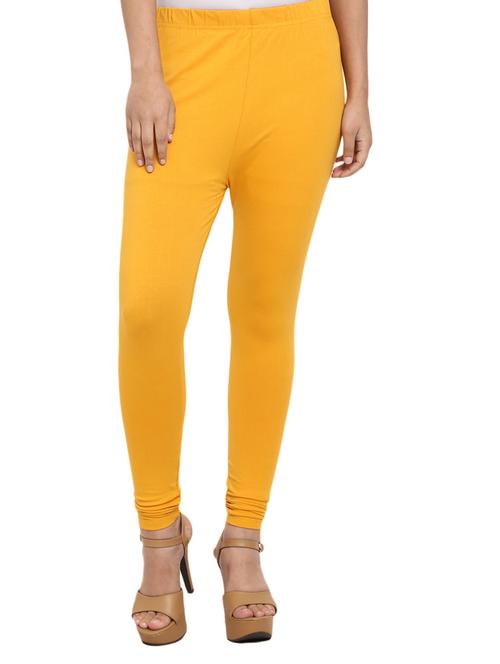 yellow cotton leggings - 18822905 - Very Small Image - 1