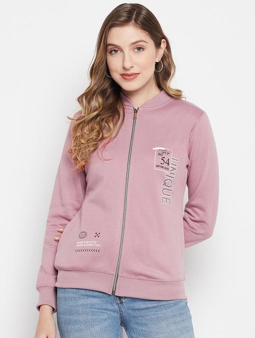 women's front print sweatshirt - 18823168 - Very Small Image - 1