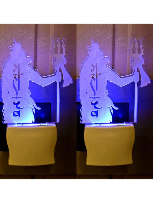 wall lamp, night lamp, led lamp, decorative light, plug lamp, automatic light change lamp, unbreakable lamp - 18823708 - Very Small Image - 1