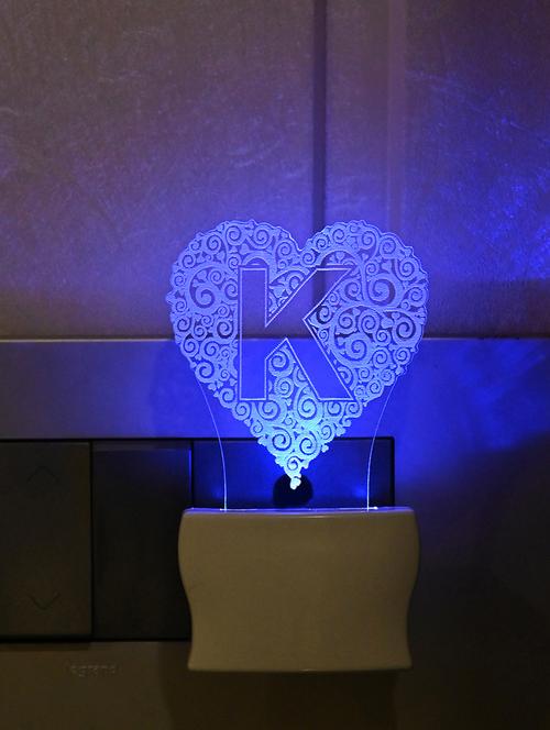 wall lamp, night lamp, led lamp, decorative light, plug lamp, automatic light change lamp, unbreakable lamp - 18823770 - Very Small Image - 1
